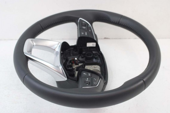 AUDI A4 Q5 Q7 KIEROWNICA + BIEGI 4M0419091C 4M0419091N 4M0 419 091 C podgrzewana MJM - czarny 4M0419091C 4M0419091N 4M0419091N