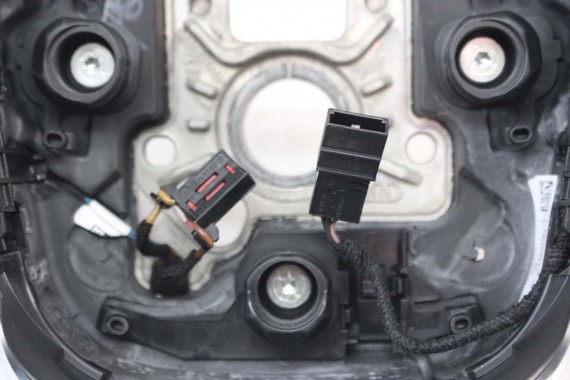 AUDI A4 Q5 Q7 KIEROWNICA + BIEGI 4M0419091C 4M0419091N 4M0 419 091 C podgrzewana MJM - czarny 4M0419091C 4M0419091N 4M0419091N