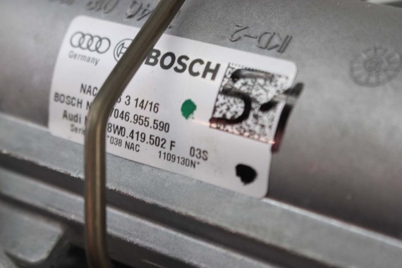 AUDI A4 A5 8W KIEROWNICY KOLUMNA 8W0419502F 8W0 419 502 F przekładnia kierownicza 8W0419502F 8W0419501G 8W0419502F 8W0419501G F5