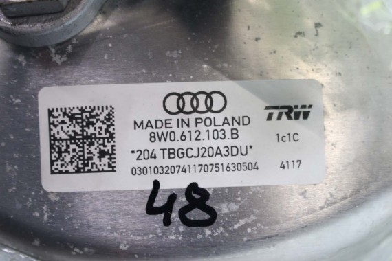 AUDI A4 A5 SERWO 8W0612103B + POMPA HAMULCOWA hamulca z pompą VwAG 8W0611021 8W0611301 8W00612107 8W B9 F5 8W0612103K 8W00612107