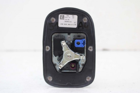 AUDI A4 8W ANTENA DACHOWA NA DACH 4M0035503E 4M0035503 4M0035503F 4M0035503L 0C0C LX7R szary Gletscherweiss 4M0035503E 4M0035503