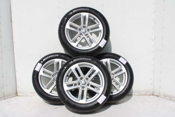 AUDI A4 A5 FELGI 17 cali OPONY KOŁA felga 8W0601025E 7.5J*17H2 ET38 8W opona 225/50/17 8W0601025E 8W0601025E 8W0601025 8W0601025