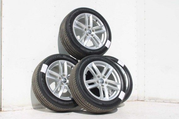 AUDI A4 A5 FELGI 17 cali OPONY KOŁA felga 8W0601025E 7.5J*17H2 ET38 8W opona 225/50/17 8W0601025E 8W0601025E 8W0601025 8W0601025
