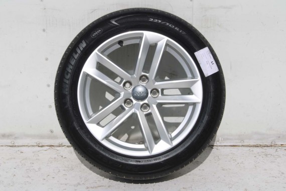 AUDI A4 A5 FELGI 17 cali OPONY KOŁA felga 8W0601025E 7.5J*17H2 ET38 8W opona 225/50/17 8W0601025E 8W0601025E 8W0601025 8W0601025