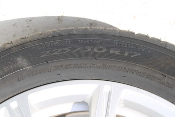 AUDI A4 A5 FELGI 17 cali OPONY KOŁA felga 8W0601025C 7.5J*17H2 ET38 8W opona 225/50/17 8W0601025C 8W0601025C 8W0601025 8W0601025