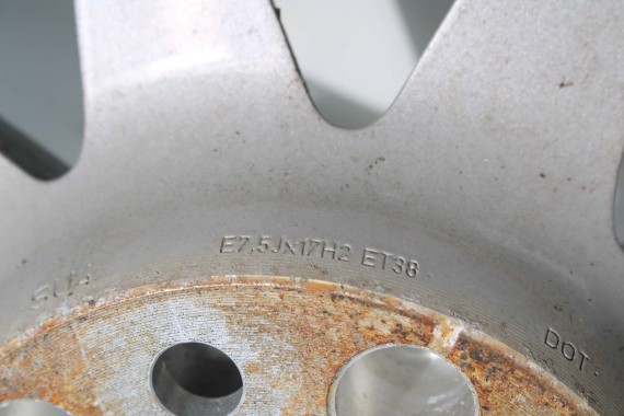 AUDI A4 A5 FELGI 17 cali OPONY KOŁA felga 8W0601025C 7.5J*17H2 ET38 8W opona 225/50/17 8W0601025C 8W0601025C 8W0601025 8W0601025