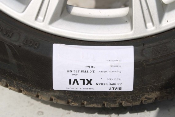 AUDI A4 A5 FELGI 17 cali OPONY KOŁA felga 8W0601025C 7.5J*17H2 ET38 8W opona 225/50/17 8W0601025C 8W0601025C 8W0601025 8W0601025