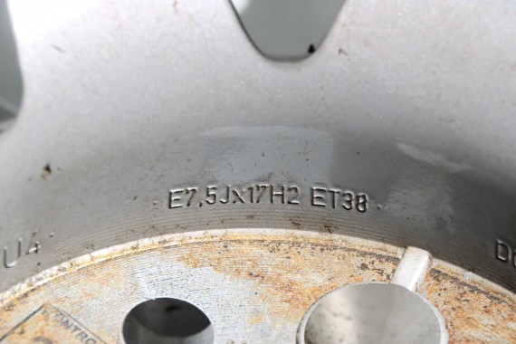 AUDI A4 A5 FELGI 17 cali OPONY KOŁA felga 8W0601025C 7.5J*17H2 ET38 8W opona 225/50/17 8W0601025C 8W0601025C 8W0601025 8W0601025