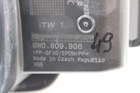 AUDI A4 KLAPKA WLEWU PALIWA + KOREK 8W0809906 8W0 809 906 Z KORKIEM 8W b9 8W0809906 8W0809906A 8W0809907 8W0809907 8W0809906 S9R