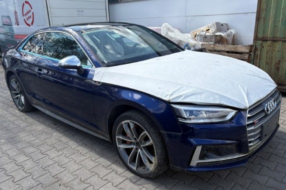 AUDI A5 S5 8W PRZÓD maska błotniki pas przedni zderzak lampy lampa F5 U4U4 LX5A Niebieski wzmocnienie błotnik 8W6  3.0 TFSi