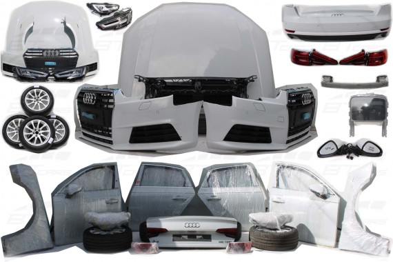 AUDI A4 8W PRZÓD maska...