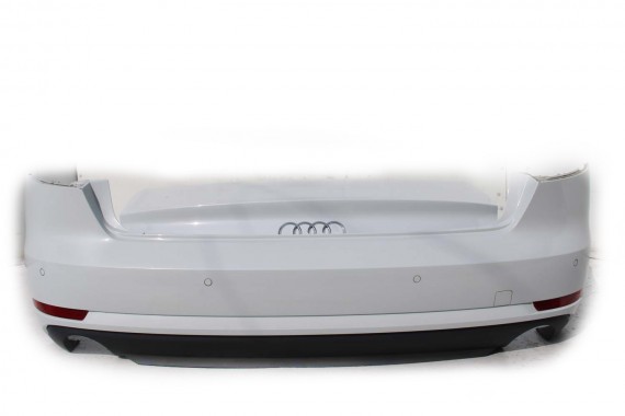 AUDI A4 8W PRZÓD maska błotniki zderzak + TYŁ klapa lampy + DRZWI lewa prawa strona PAKIET 2Y2Y LS9R Biały + FELGI 8W0941034 B9