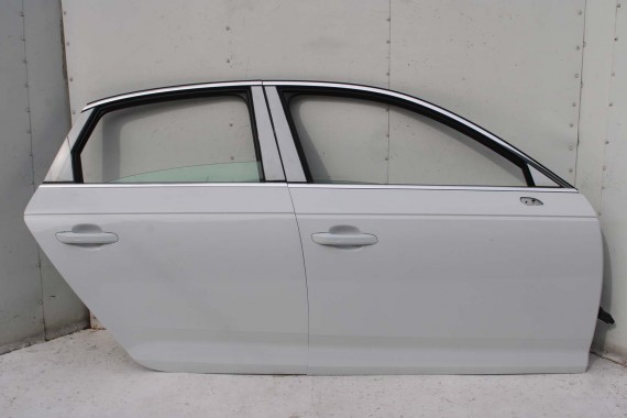 AUDI A4 8W PRZÓD maska błotniki zderzak + TYŁ klapa lampy + DRZWI lewa prawa strona PAKIET 2Y2Y LS9R Biały + FELGI 8W0941034 B9