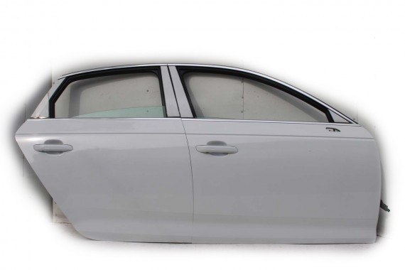 AUDI A4 8W PRZÓD maska błotniki zderzak + TYŁ klapa lampy + DRZWI lewa prawa strona PAKIET 2Y2Y LS9R Biały + FELGI 8W0941034 B9