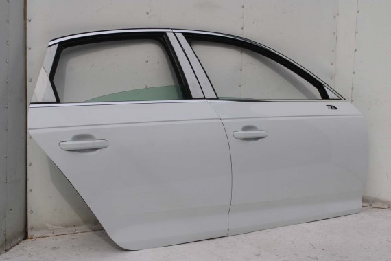 AUDI A4 8W PRZÓD maska błotniki zderzak + TYŁ klapa lampy + DRZWI lewa prawa strona PAKIET 2Y2Y LS9R Biały + FELGI 8W0941034 B9