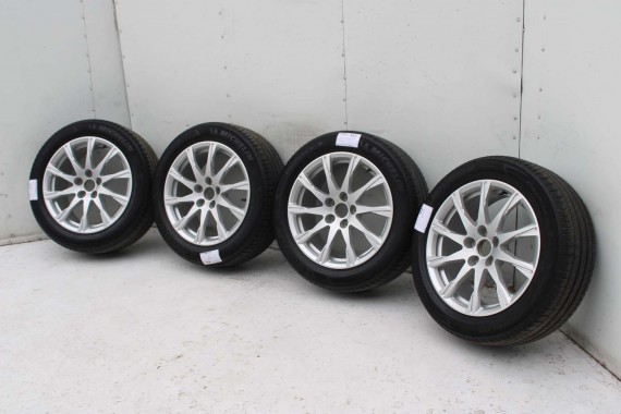 AUDI A4 8W PRZÓD maska błotniki zderzak + TYŁ klapa lampy + DRZWI lewa prawa strona PAKIET 2Y2Y LS9R Biały + FELGI 8W0941034 B9