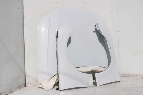 AUDI A4 8W PRZÓD maska błotniki zderzak przedni 2Y2Y LS9R Biały B9 8W0807065 8W0807611 8W0821105A 8W0821106A 8W0823029 8W0807681