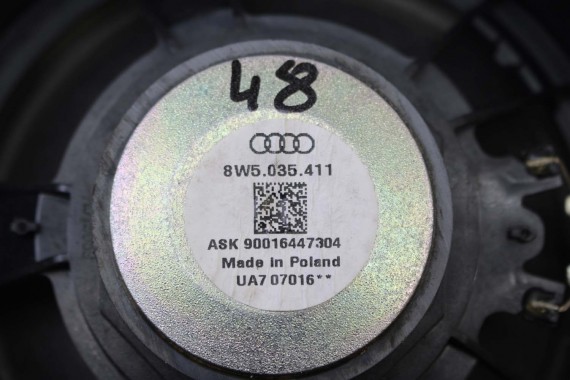 AUDI A4 SEDAN GŁOŚNIKI NAGŁOŚNIENIE 8W5035412 8W5035411 8W0035415 8W0035454 8W0035399 8W5035399 KOMPLET GŁOŚNIKÓW ZESTAW GŁOŚNIK