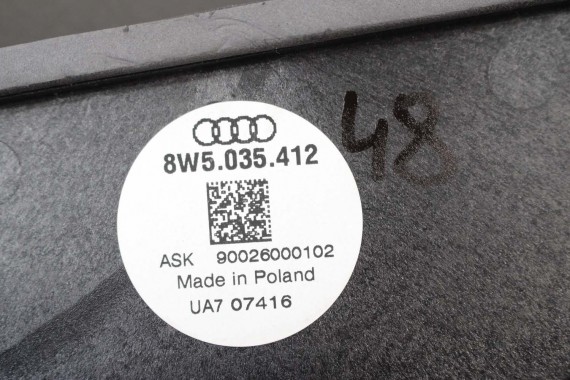 AUDI A4 SEDAN GŁOŚNIKI NAGŁOŚNIENIE 8W5035412 8W5035411 8W0035415 8W0035454 8W0035399 8W5035399 KOMPLET GŁOŚNIKÓW ZESTAW GŁOŚNIK