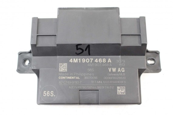 AUDI A4 Q7 MODUŁ STEROWNIK GATEWAY 4M1907468A 4M1 907 468 A 4M1907468A MOCY 8W 4M 4M1907468A 4M1907468A 4M1907468A 4M1907468A