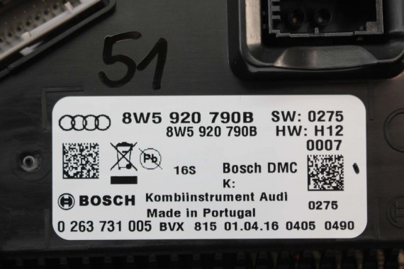 AUDI A4 A5 ZEGARY LICZNIKI zegar 8W5920790B Virtual Cockpit 8W5920790B 8W5920790B 8W5920790B 8W5920790B 8W5920790B 8W5 920 790 B