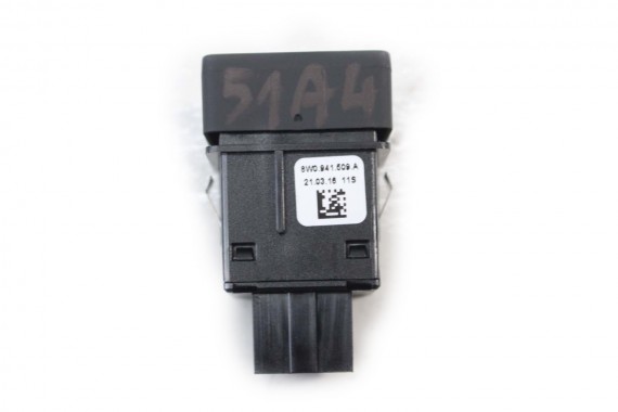 AUDI A4 A5 PRZYCISK ŚWIATEŁ AWARYJNYCH 8W0941509A 8W0 941 509 A 8W F5 B9 włącznik 8W0941509A 8W0941509A 8W0941509A 8W0941509A