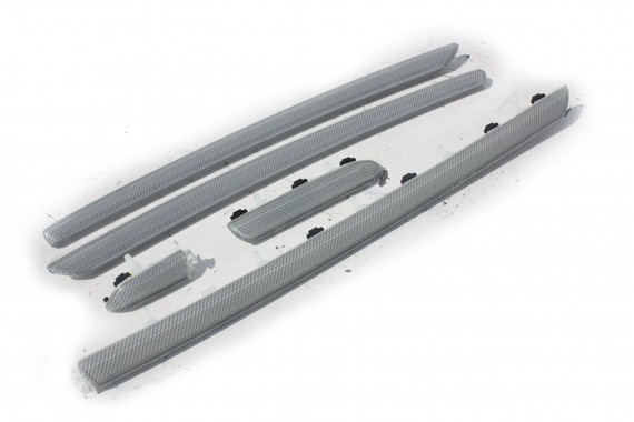 AUDI A3 LISTWY OZDOBNE LISTWA OZDOBNA DEKOR 8V 8V1853191B 8V1853189B 8V1853190B 8V3867409B 8V3867410B WC1 - transparentny 8V 8V0