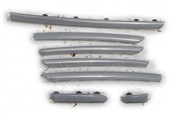 AUDI A3 LISTWY OZDOBNE KOMPLET LISTEW LISTWA 8V 8V1853191B 8V1853189B 8V1853190B 8V4867409B 8V4867410B 8V4867419B 8V4867420B WC1