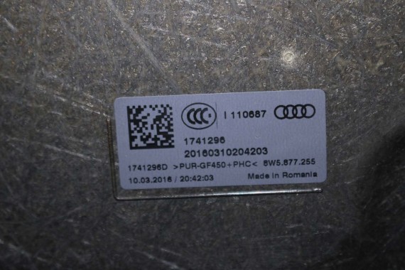 AUDI A4 SEDAN SZYBERDACH 8W5877041A 8W5 877 041 A 8W B9 8W5877041 8W5877071 3G5877795 8W5877049 8W5877049A 8W5877049B 8W5877255