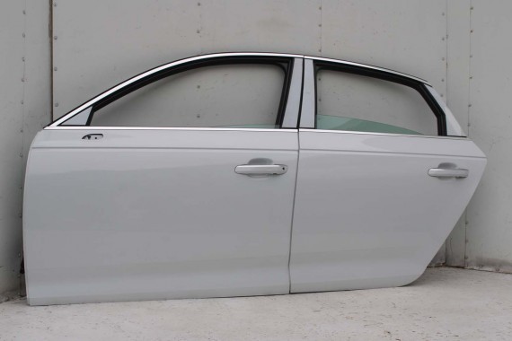 AUDI A4 SEDAN 8W B9 LS9R DRZWI LEWE PRZÓD + TYŁ STRONA LEWA przednie + tylne 2 sztuki 2Y2Y 8W0831051 8W5833051 8W0831051A białe