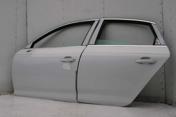 AUDI A4 SEDAN 8W B9 LS9R DRZWI LEWE PRZÓD + TYŁ STRONA LEWA przednie + tylne 2 sztuki 2Y2Y 8W0831051 8W5833051 8W0831051A białe