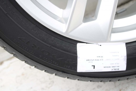 AUDI A4 A5 FELGI 17 cali OPONY KOŁA felga 8W0601025E 7.5J*17H2 ET38 8W opona 225/50/17 8W0601025E 8W0601025E 8W0601025 8W0601025