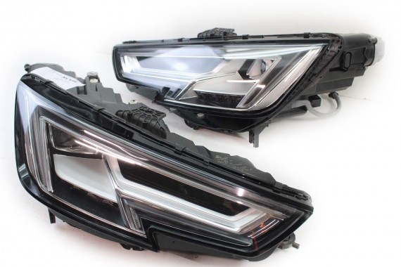 AUDI A4 LAMPY PRZEDNIE PRZÓD FULL LED lampa 8W0941033 8W0941034 8W0 941 033 8W0 941 034 4M0907397C 7PP941572AB 7PP941572A 8W B9