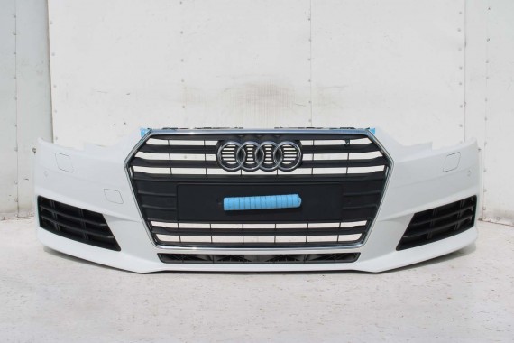 AUDI A4 8W PRZÓD maska błotniki zderzak przedni 2Y2Y LS9R Biały B9 8W0807065 8W0807611 8W0821105A 8W0821106A 8W0823029 8W0807681