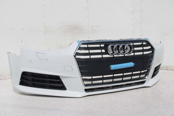 AUDI A4 8W PRZÓD maska błotniki zderzak przedni 2Y2Y LS9R Biały B9 8W0807065 8W0807611 8W0821105A 8W0821106A 8W0823029 8W0807681