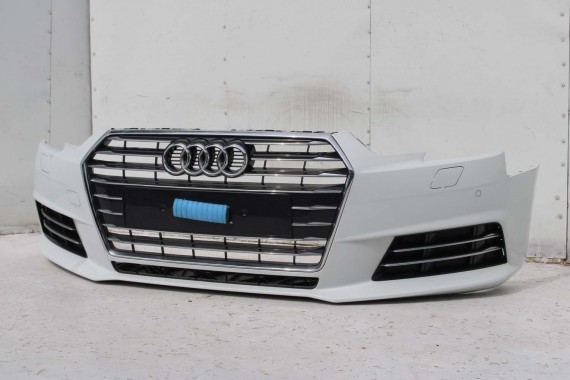 AUDI A4 8W PRZÓD maska błotniki zderzak pas przedni lampy wzmocnienie lampa FULL LED 2Y2Y LS9R Biały 8W0941033 8W0941034 T9 B9