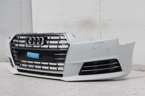 AUDI A4 8W PRZÓD maska błotniki zderzak pas przedni lampy wzmocnienie lampa FULL LED 2Y2Y LS9R Biały 8W0941033 8W0941034 T9 B9