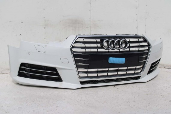 AUDI A4 8W PRZÓD maska błotniki zderzak pas przedni lampy wzmocnienie lampa FULL LED 2Y2Y LS9R Biały 8W0941033 8W0941034 T9 B9