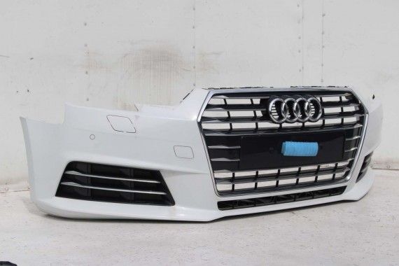 AUDI A4 8W PRZÓD maska błotniki zderzak pas przedni lampy wzmocnienie lampa FULL LED 2Y2Y LS9R Biały 8W0941033 8W0941034 T9 B9