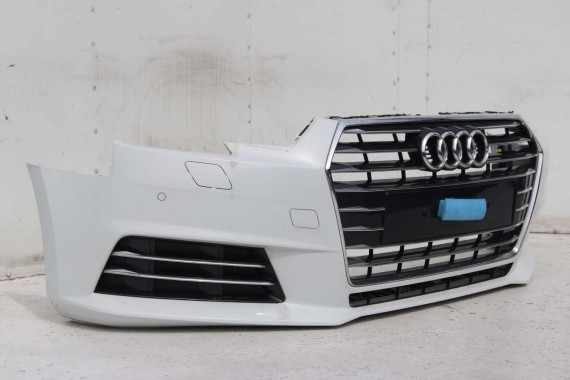 AUDI A4 8W PRZÓD maska błotniki zderzak pas przedni lampy wzmocnienie lampa FULL LED 2Y2Y LS9R Biały 8W0941033 8W0941034 T9 B9