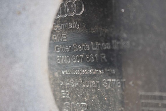AUDI A4 8W PRZÓD maska błotniki zderzak pas przedni lampy wzmocnienie lampa FULL LED 2Y2Y LS9R Biały 8W0941033 8W0941034 T9 B9