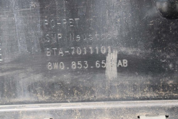 AUDI A4 8W PRZÓD maska błotniki zderzak pas przedni lampy wzmocnienie lampa FULL LED 2Y2Y LS9R Biały 8W0941033 8W0941034 T9 B9