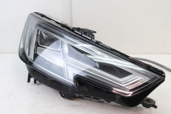 AUDI A4 8W PRZÓD maska błotniki zderzak pas przedni lampy wzmocnienie lampa FULL LED 2Y2Y LS9R Biały 8W0941033 8W0941034 T9 B9