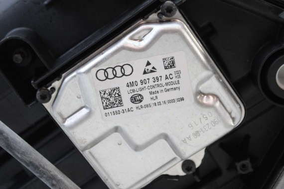 AUDI A4 8W PRZÓD maska błotniki zderzak pas przedni lampy wzmocnienie lampa FULL LED 2Y2Y LS9R Biały 8W0941033 8W0941034 T9 B9
