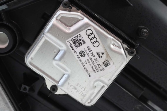 AUDI A4 8W PRZÓD maska błotniki zderzak pas przedni lampy wzmocnienie lampa FULL LED 2Y2Y LS9R Biały 8W0941033 8W0941034 T9 B9
