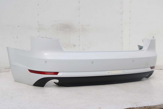 AUDI A4 SEDAN TYŁ ZDERZAK tylny + KLAPA BAGAŻNIKA 8W B9 2Y2Y LS9R biały ZESTAW KOMPLET 8W5827025 8W5807511 8W5807067 8W5807521