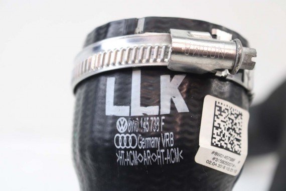 AUDI A4 A5 RURA INTERKULERA 8W0145738F 8W0 145 738 2.0 TFSi intercoolera wąż przewód 8W0145738H 8W0145738P 8W0145738F 8W0145738