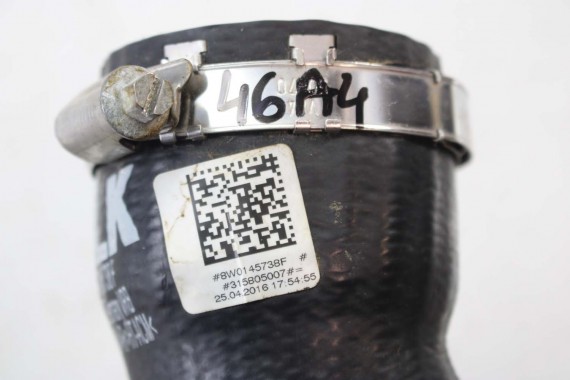 AUDI A4 A5 RURA INTERKULERA 8W0145738F 8W0 145 738 2.0 TFSi intercoolera wąż przewód 8W0145738H 8W0145738P 8W0145738F 8W0145738