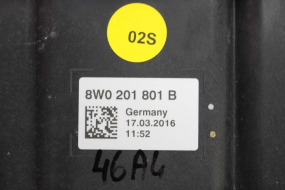 AUDI A4 A5 ZBIORNIK WĘGLA AKTYWNEGO 8W0201801B 8W0201801E 8W0201801F 8W0201801N 8W0201801E 8W0201801B 8W0201801B 8W0201801B 8W