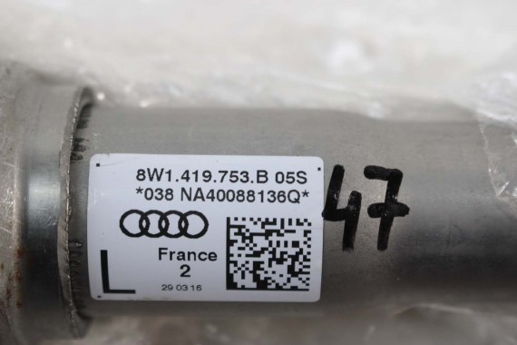 AUDI A4 A5 8W Wałek kierowniczy pośredni 8W1419753B drążek krzyżak kierowniczej 8W1419753C 8W1419753B 8W1419753C 8W1419753B F5